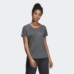 Adidas Logo Fitness, Training Tee Small